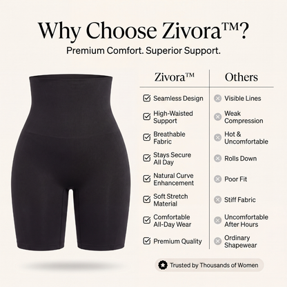 Zivora™ Sculpt Seamless Shorts