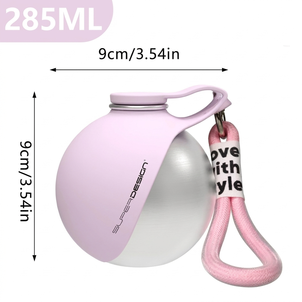 Zivora™ Dog Water Bottle with Bowl