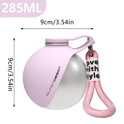 Zivora™ Dog Water Bottle with Bowl