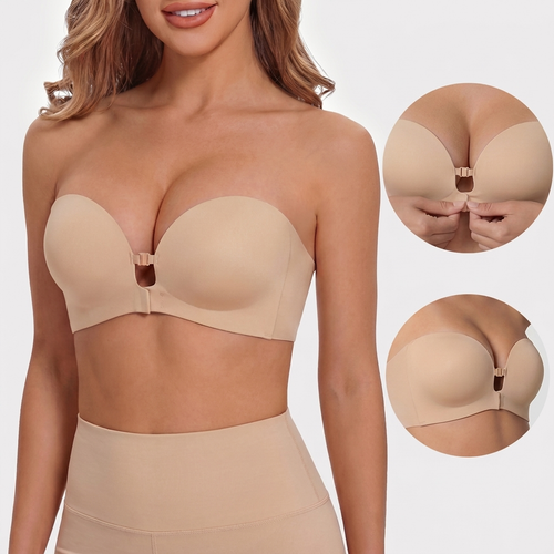 Zivora Invisible Strapless Push-Up Bra