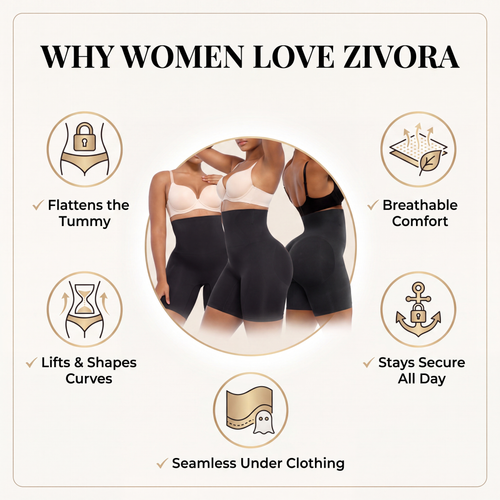Zivora™ Sculpt Seamless Shorts